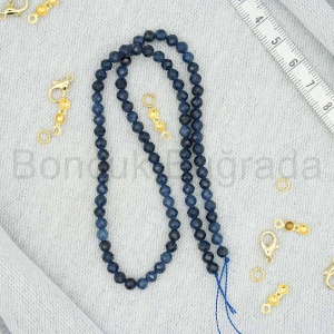 4 mm Fasetli Akik Taşı