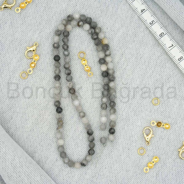 4 mm Fasetli Akik Taşı