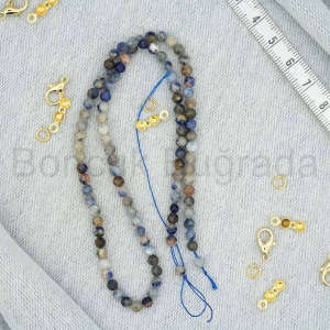 4 mm Fasetli Lapis Lazuli Taşı