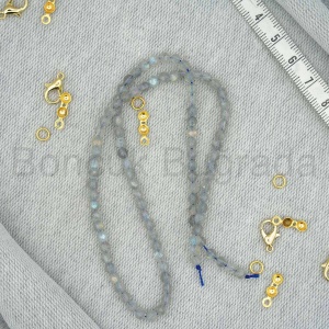 4 mm Fasetli Labradonit Taşı