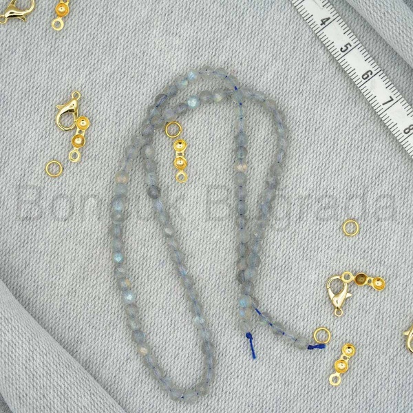 4 mm Fasetli Labradonit Taşı