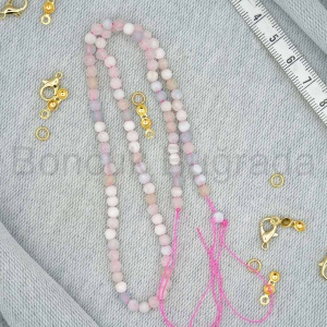 4 mm Fasetli Morganit Taşı