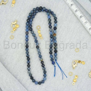 4 mm Fasetli Lapis Lazuli Taşı