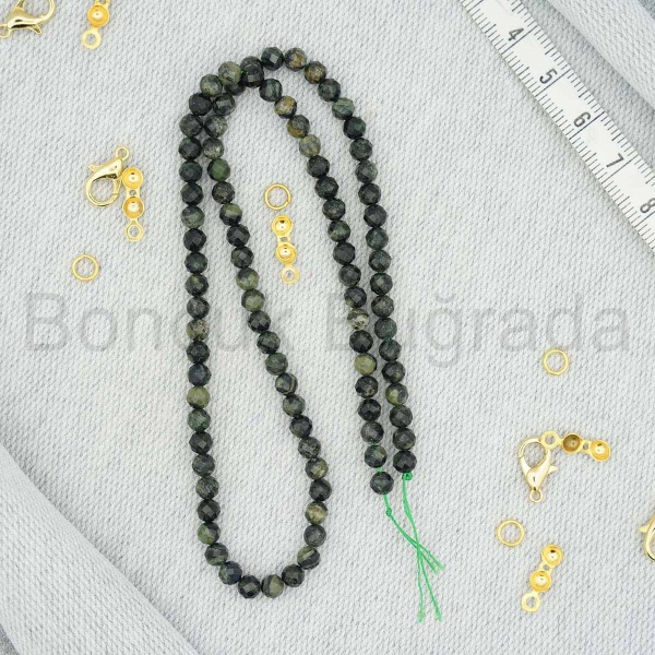4 mm Fasetli Akik Taşı