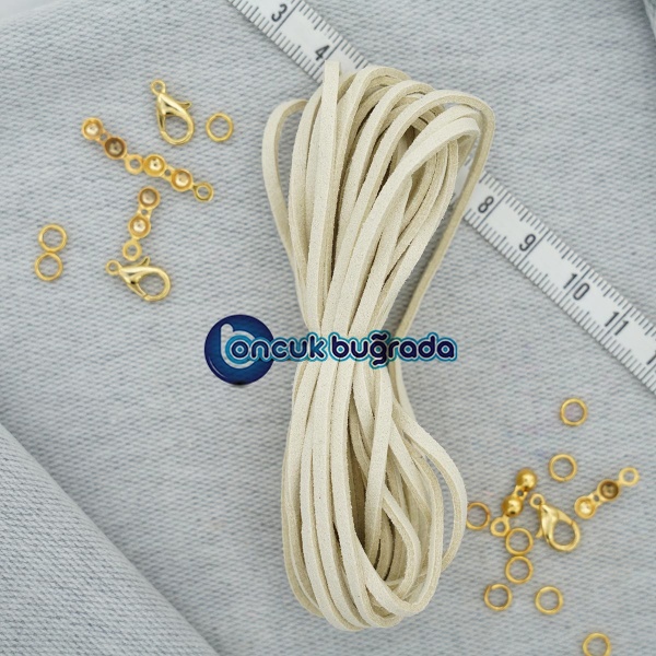 2.7 mm Süet Fitil İp
