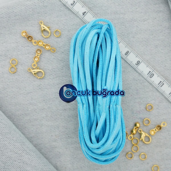 2.7 mm Süet Fitil İp