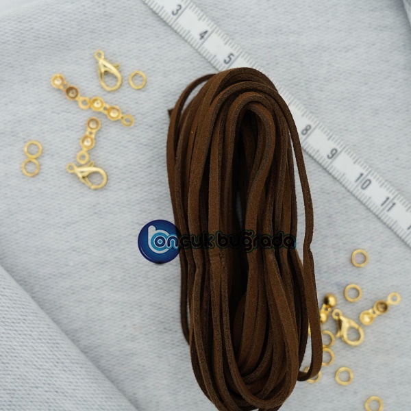 2.7 mm Süet Fitil İp