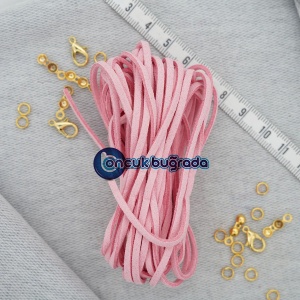 2.7 mm Süet Fitil İp