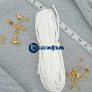 2.7 mm Süet Fitil İp