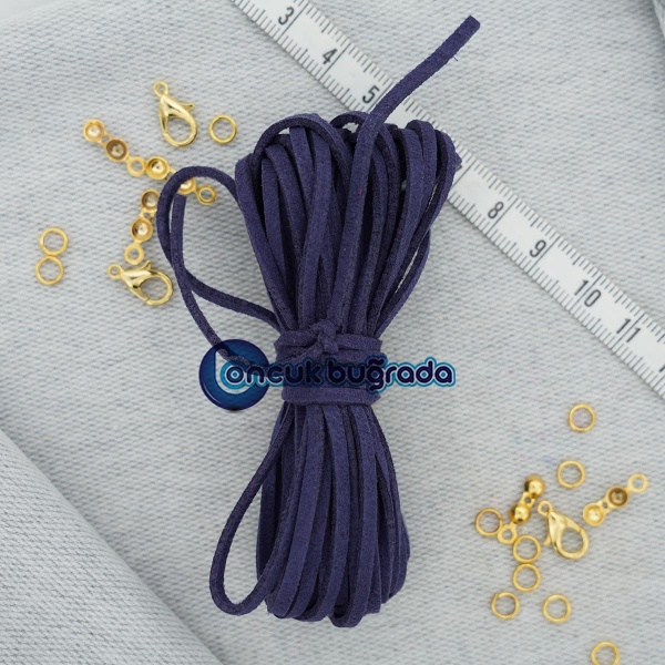 2.7 mm Süet Fitil İp