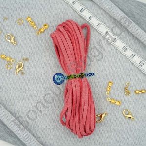 2.7 mm Süet Fitil İp