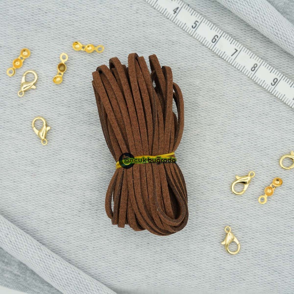 2.7 mm Süet Fitil İp