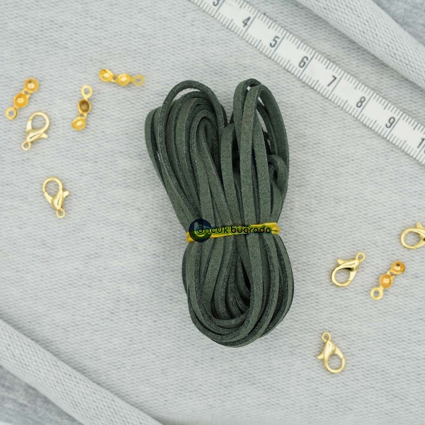 2.7 mm Süet Fitil İp