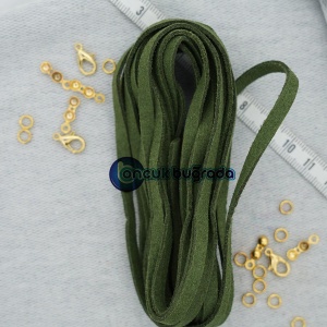5 mm Süet Fitil İp