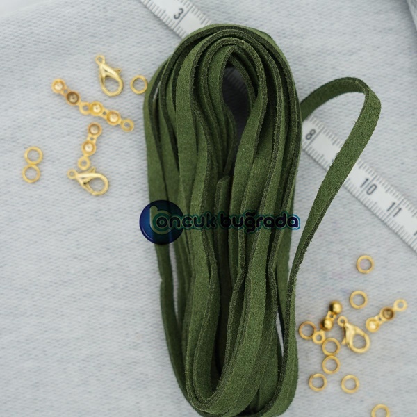 5 mm Süet Fitil İp