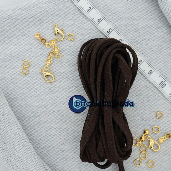 5 mm Süet Fitil İp