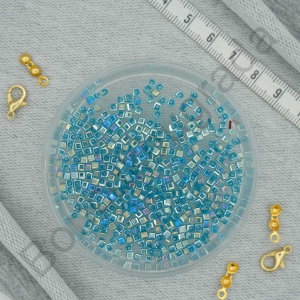 3 mm Kare Kristal Boncuk 