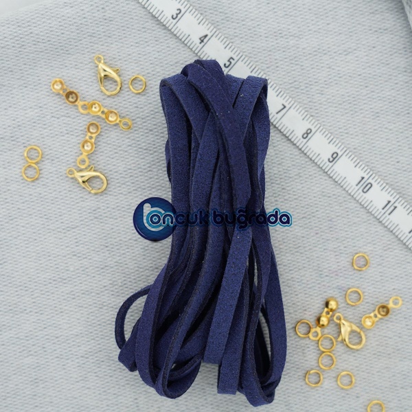 5 mm Süet Fitil İp