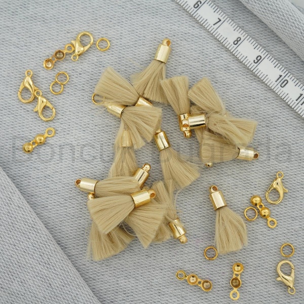 2.5 cm Kapsül İp Püskül