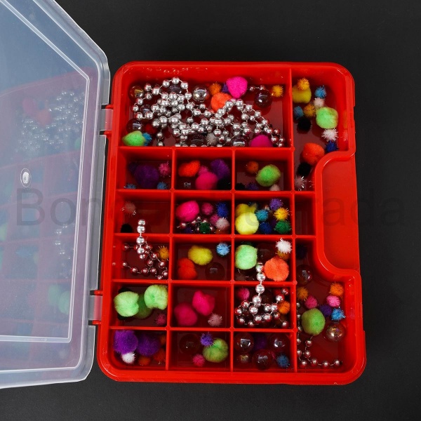 Plastik Bölmeli Kutu 