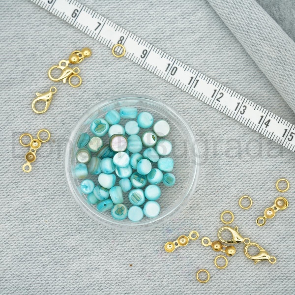 6 mm Sedef Boncuk