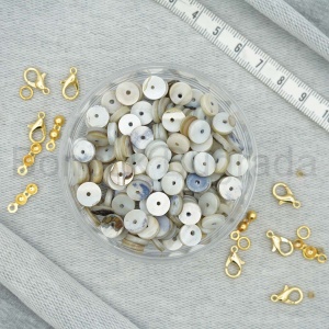 3x8 mm Sedef Boncuk