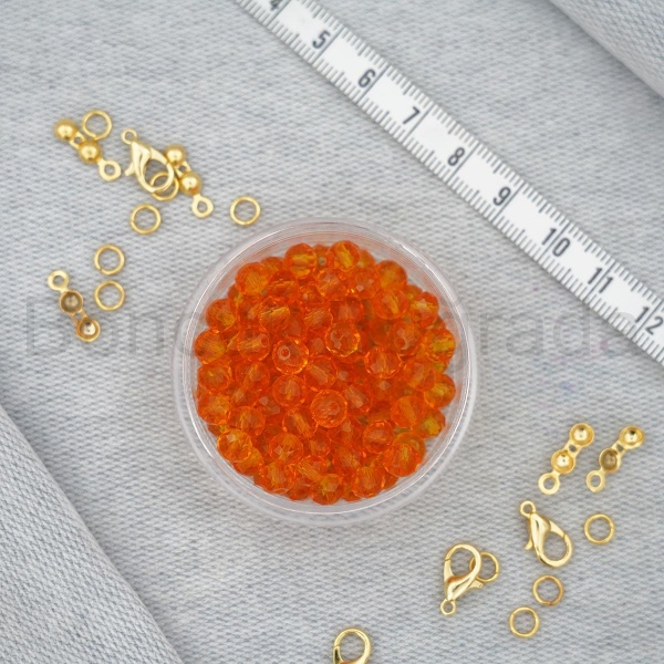 6 mm Kristal Boncuk