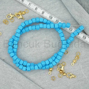 4.5 mm Küp Fimo Boncuk