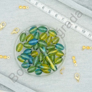 8x11 mm Sıkma Kehribar Taşı