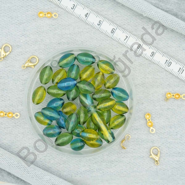 8x11 mm Sıkma Kehribar Taşı