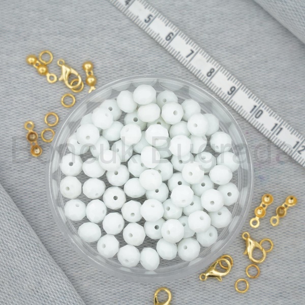 8 mm Kristal Boncuk