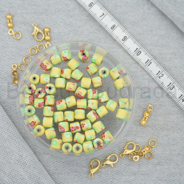 5x6 mm Fimo Boncuk