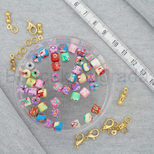 5x6 mm Fimo Boncuk