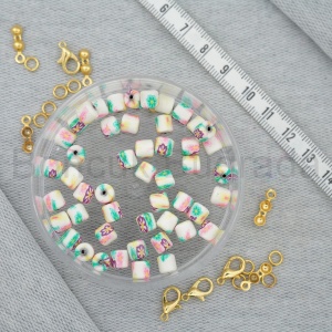 5x6 mm Fimo Boncuk