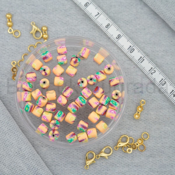 5x6 mm Fimo Boncuk