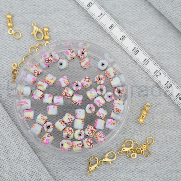 5x6 mm Fimo Boncuk