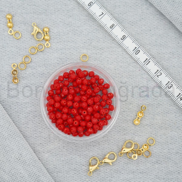 4 mm Kristal Boncuk