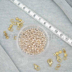 3 mm Kare Kristal Boncuk 
