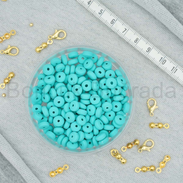 3x6 mm Fimo Boncuk