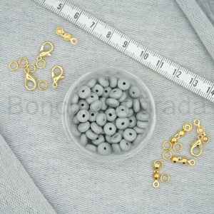 3x6 mm Fimo Boncuk