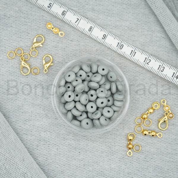 3x6 mm Fimo Boncuk