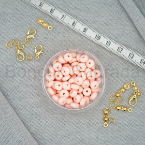 3x6 mm Fimo Boncuk