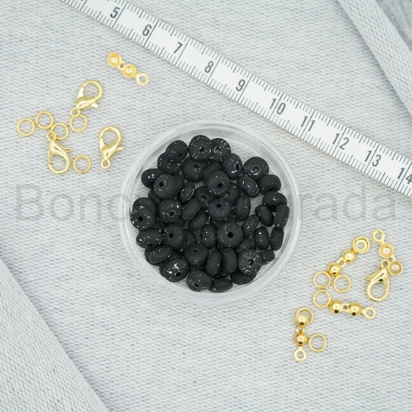 3x6 mm Fimo Boncuk