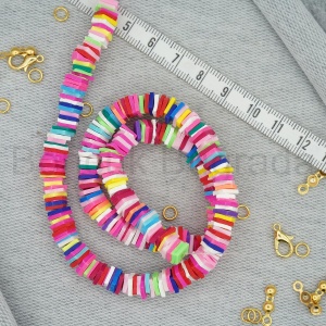 6 mm KARE Fimo Boncuk