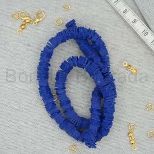 6 mm KARE Fimo Boncuk