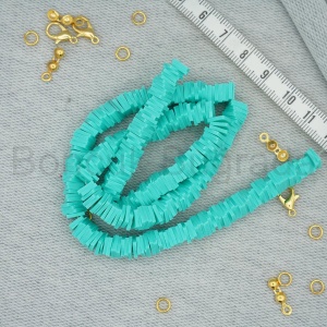6 mm KARE Fimo Boncuk