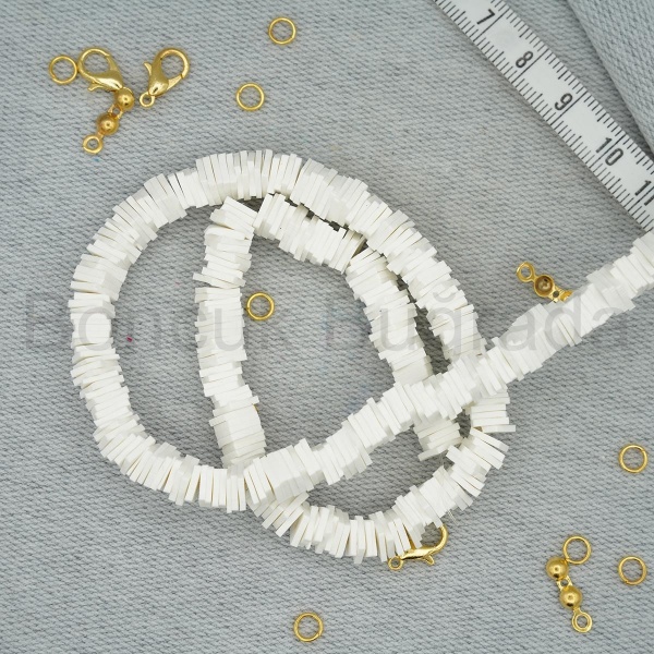 6 mm KARE Fimo Boncuk