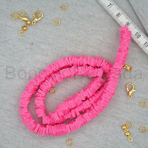 6 mm KARE Fimo Boncuk