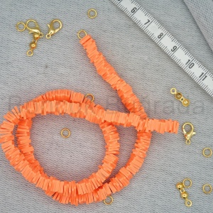 6 mm KARE Fimo Boncuk