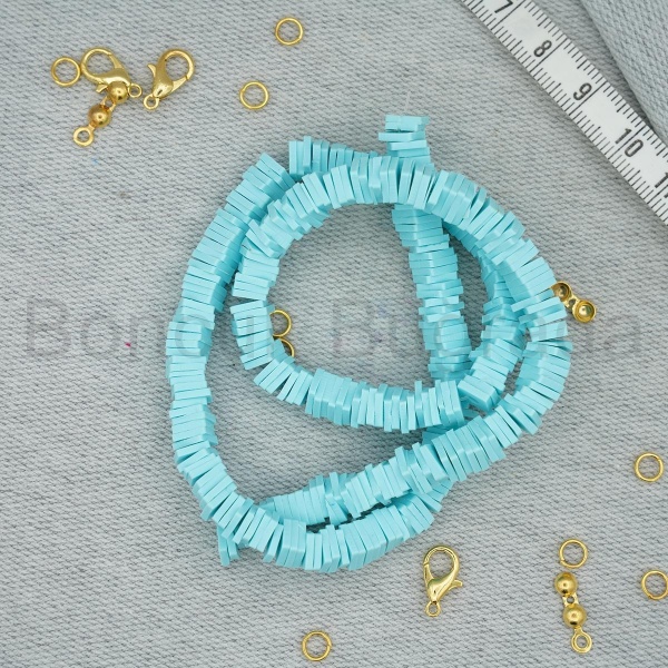 6 mm KARE Fimo Boncuk